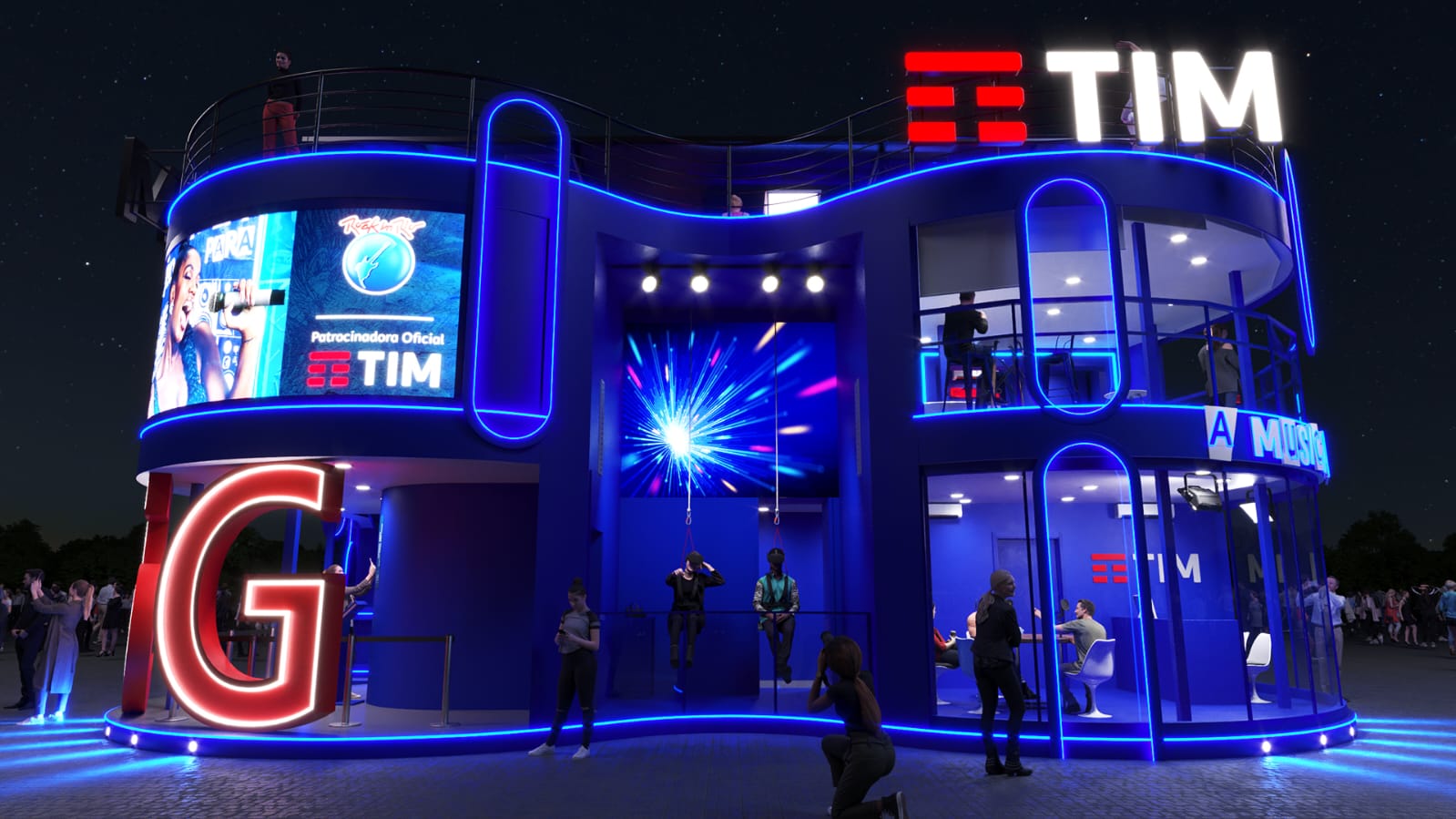 TIM Instala 35 Antenas E Apresenta Atra es Tecnol gicas No Primeiro 